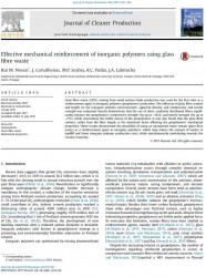 ................. IF = 5.7, J Cleaner Production 166 (2017) 343