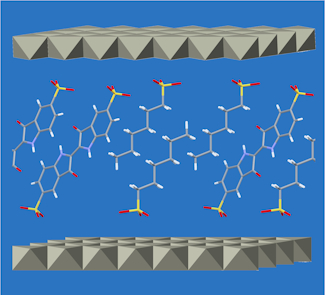 Cointercalated IC and HS anions LDH+IC+HS