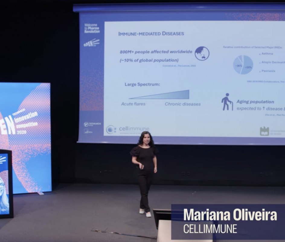 Image CELLIMMUNE technology selected among the 10 finalists for the Jorge Ruas Award