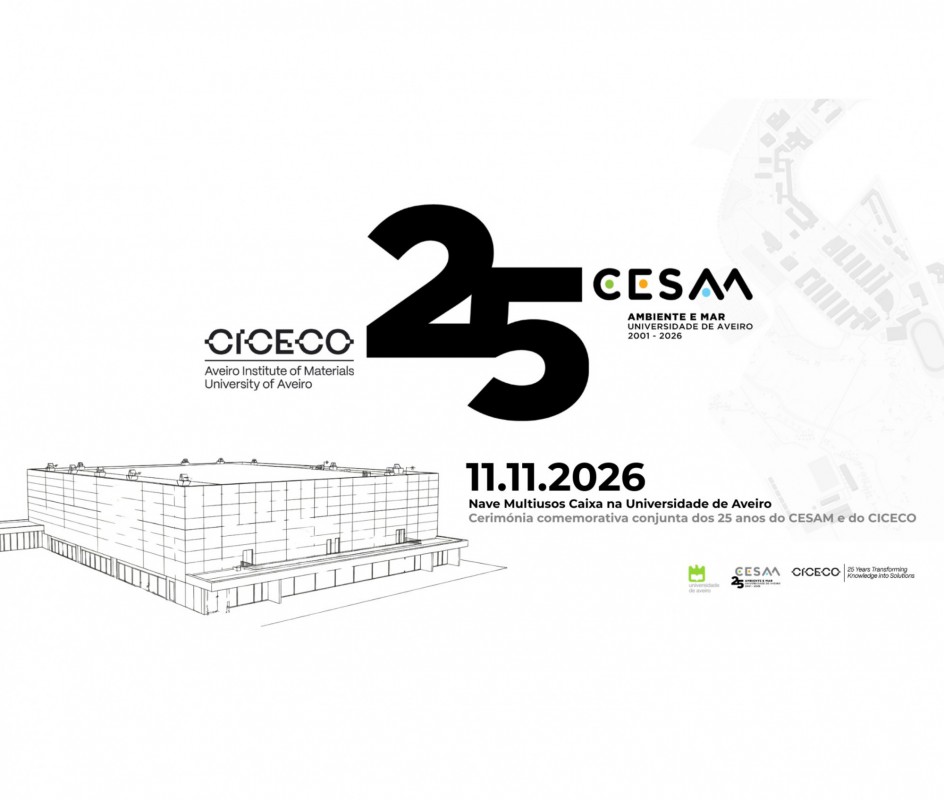 Image Joint ceremony marks the 25th anniversary of CESAM and CICECO in November