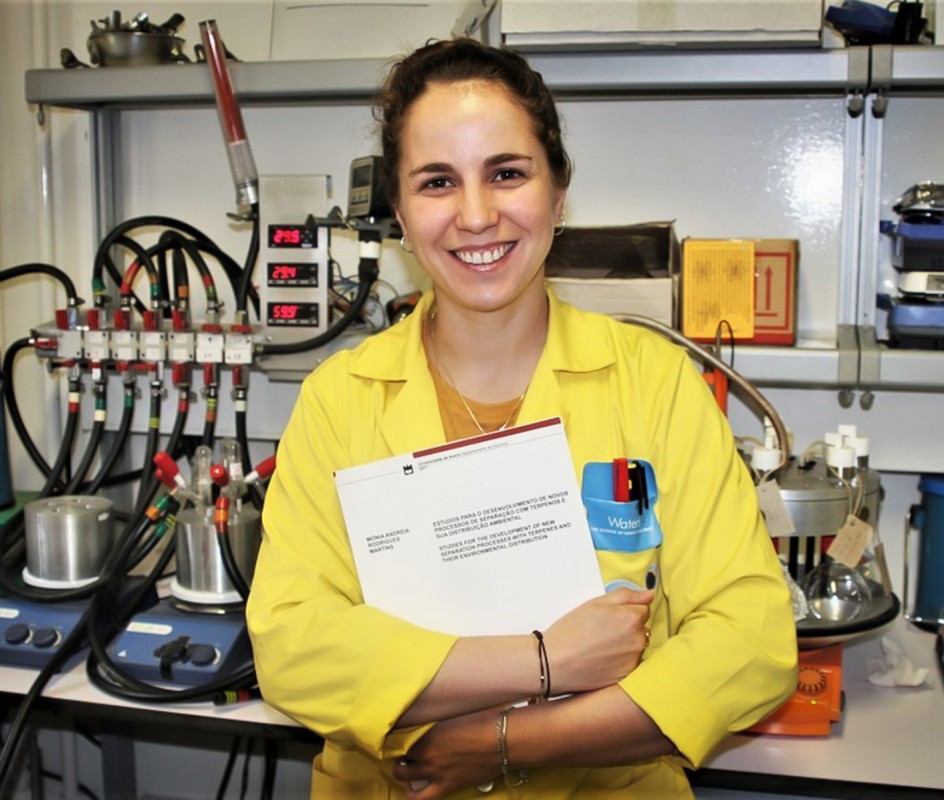 Mónia Martins distinguished by the European Federation of Chemical Engineering Mónia Martins distinguished by the European Federation of Chemical Engineering