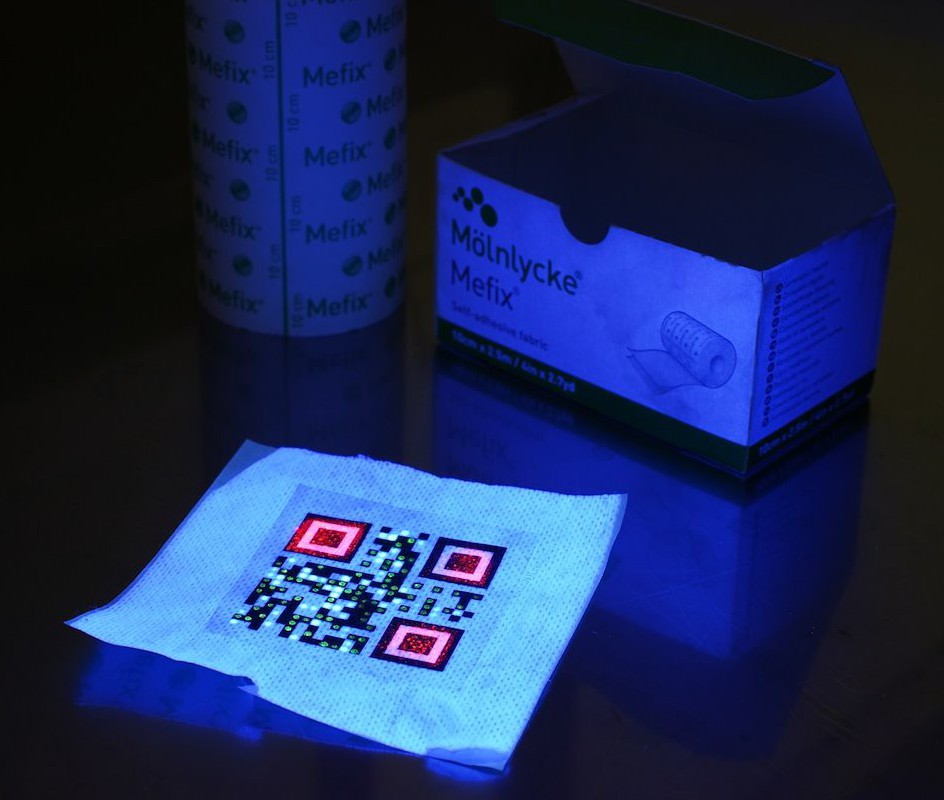Luminescent QR codes for measuring physical parameters Image Luminescent QR codes for measuring physical parameters